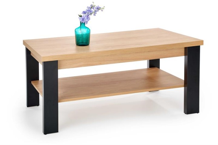 Журнальний столик Halmar JENNA Натуральний Гікорі / Чорний